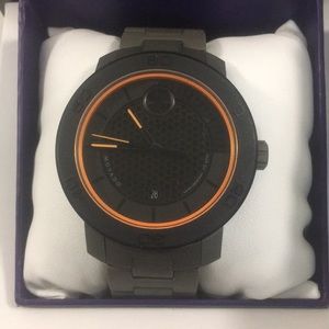 movado bold orange